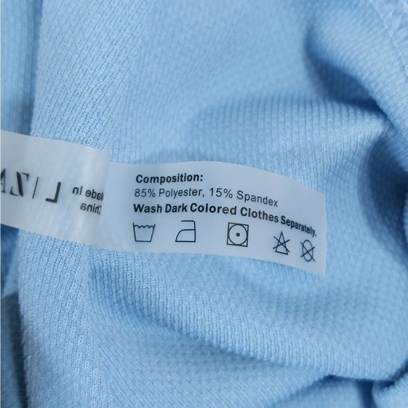 🎉 3/$20 Zaful Textured Scalloped High Waisted Bikini Bottom - Picture 7 of 7